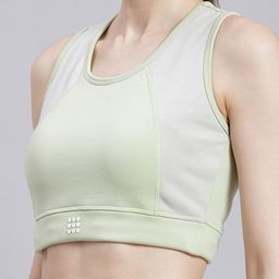 rock.it Full Coverage Non-Wired Colourblocked Workout Bra With 360 Degree Support image 5