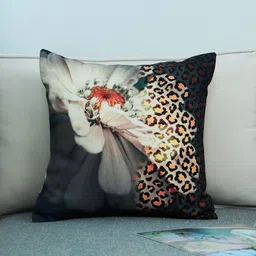 ZEBA White & Black Abstract Square Cushion Covers-image-76