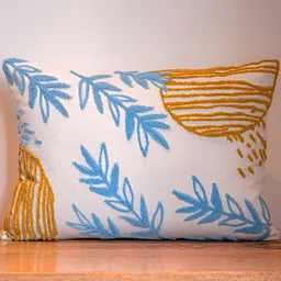 ABSTRACT INDIA White Rectangle Cushion Covers-image-71