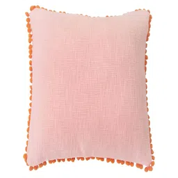 THROWPILLOW Peach-Coloured & Orange Square Cushion Cover-image-75