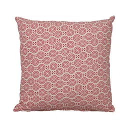 CDI Pink & White Set of 5 Ethnic Motifs Square Cushion Covers image 3