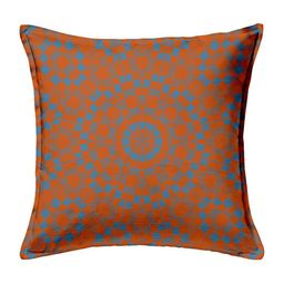 HOUZZCODE Multicolored Set of 2 Abstract Square Cushion Covers image 3