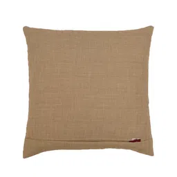ZEBA Maroon & Peach-Coloured Set of 3 Abstract Square Cushion Covers image 2