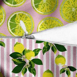 HOUZZCODE Green & Pink Set of 2 Quirky Square Cushion Covers image 2