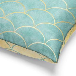 BIANCA Beige & Green Set of 3 Abstract Square Cushion Covers image 5