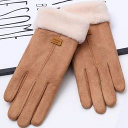 Alexvyan Set Of 2 Soft Wrist Gloves With Mobile Screen Touch image 1