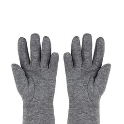 Bonjour Men Grey Checked Winter Gloves-picture-2