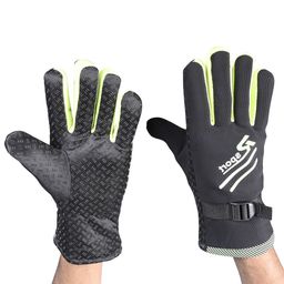 Calvadoss Men Patterned Winter Gloves-image-24