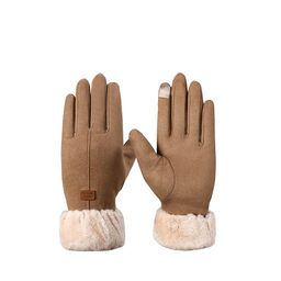 Alexvyan Set Of 2 Soft Wrist Gloves With Mobile Screen Touch image 2