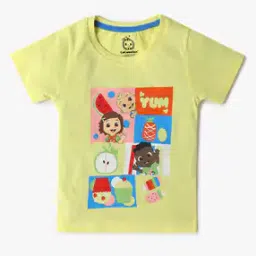 inf frendz Boys Graphic Print Regular Fit Round-Neck T-Shirt-picture-35