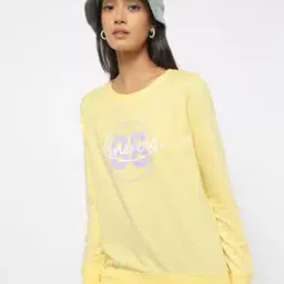 Typographic Print Crew-Neck Sweatshirt-image-29