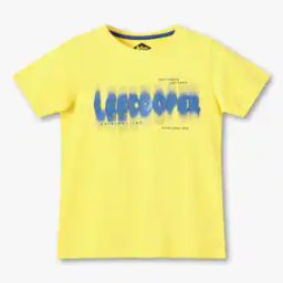 Boys Brand Print Regular Fit Round-Neck T-Shirt-image-74