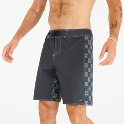 Men’s Boardshorts Surf 500 19_QUOTE_ Long - Arch Taow Black-image-92