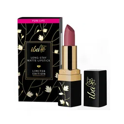 Iba Long Stay Matte Lipstick - 4g - Pink Pillow 01-30