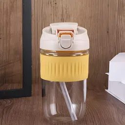 UniKart Yellow & Transparent Glass Sipper Bottle 500 ml-image-20