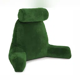 Pum Pum Green Fibre Filled Ultra Soft Therapedic Pillow With Detachable Bolster-27
