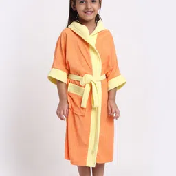 Creeva Kid Girls Hooded Bathrobe-image-37