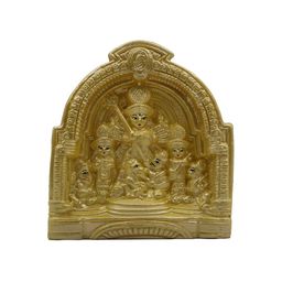 ESVAR STONECRAFT Yellow Kali Mata Religious Decorative Showpiece-image-95