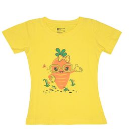 Bodycare Girls Graphic Printed Round Neck Cotton Regular T-shirt-image-25