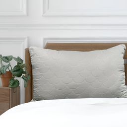 Sassoon Grey Fibre Filled Lightweight Sleep Pillow-image-15