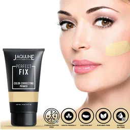 Jaquline USA Perfect Fix Color Correcting Primer -30gm - Yellow image 4