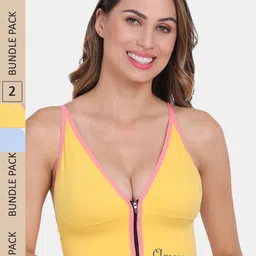 Amour Secret Removable Padding Colourblocked Bra-picture-14