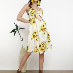 LULU & SKY Floral Printed Fit & Flare Dress-picture-19