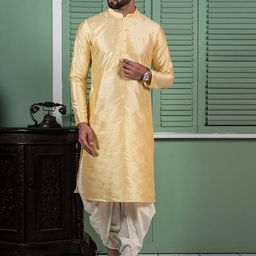 KISAH Ethnic Motif Embroidered Mandarin Collar Thread Work Kurta-image-40