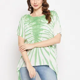 BAESD Tie and Dye Dyed High-Low Top-28