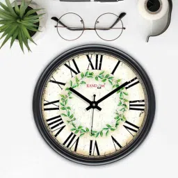 random Classic & Modern Multicolour Plastic Wall Clock-picture-33