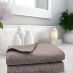 Sassoon Grey 2 Pieces 450 GSM Microfiber Hand Towels-image-81