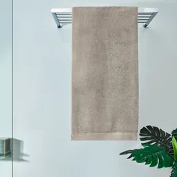 DDecor Unisex Grey Solid 600 GSM Live Beautiful Bath Towel-image-50