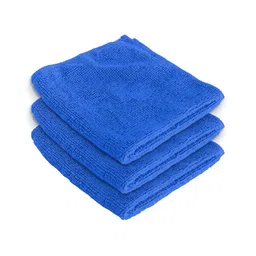 UMAI Blue 3 Pieces 400 GSM Bath Towels-18