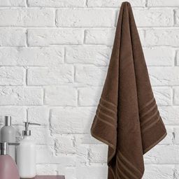 Boutique Living India Coffee Brown Solid Pure Cotton 600 GSM Bath Towels-image-46