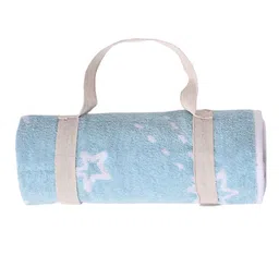 MiArcus Constellation Boys Blue & White Star Printed 400 GSM Terry Cotton Bath Towel-image-84