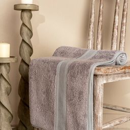 DDecor Live Beautiful Grey 650 GSM Bath Towel-31