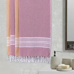 Arrabi Set Of 4 210 GSM Cotton Bath Towels-image-85
