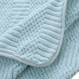 Kuber Industries Green Thin Texture 270 GSM Extra Soft & Fade Bath Towel image 2