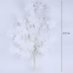 WELL ART GALLERY White 6 Pieces Money Artificial Flowers-image-32