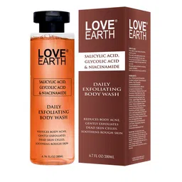 LOVE EARTH Daily Exfoliating Body Wash with Salicylic Acid & Niacinamide - 200 ml-2