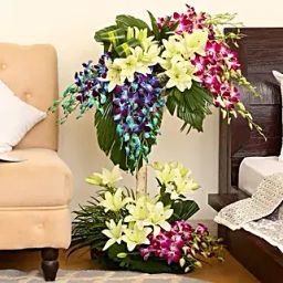 Arrangement Of Bright Flowers-image-6