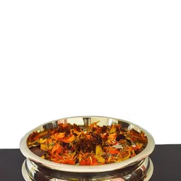 PujaNPujari Gold Toned Brass Decorative Bowl-image-38