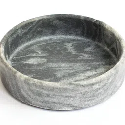 BYORA HOMES Grey Marble Trinklet Holder Organiser-57
