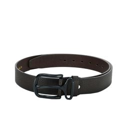 Kastner Men Brown Textured Leather Formal Belt-image-79