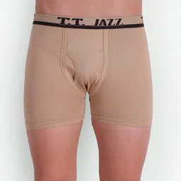 T.T. Men Jazz Top Elastic Pack Of 3 Pure Cotton Trunks JAZ_FL_TE_P3_RDB_105 image 3