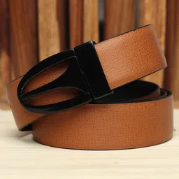 Kastner Men Textured Synthatic Leather Slim Belt-image-95