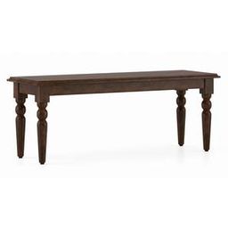 urban ladder Mirasa Solid Wood Dining Bench in Mango Walnut Finish-picture-48