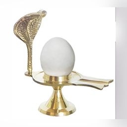 Navyaksh Gold-Toned Marble Pindi Showpiece-picture-22