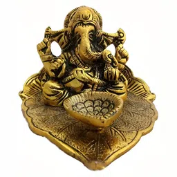 Navyaksh Gold-Toned Religious Idol Showpiece-picture-34