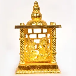 Navyaksh Gold Toned Laxmi Ganesha Religious Idol Showpiece-image-46
